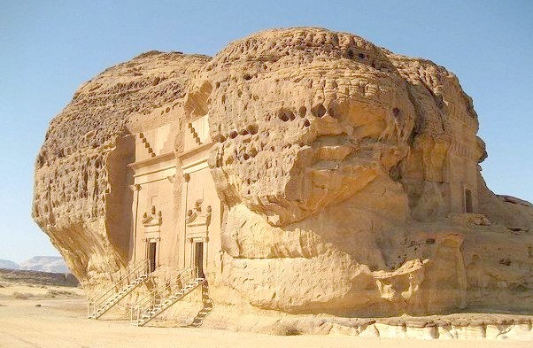 by EVITAS WEBFOTOS on Flickr.Mada'in Saleh is a pre-Islamic archaeological site located in Al Madinah Region of Saudi Arabia. A majority of the vestiges date from the Nabatean kingdom. The site...