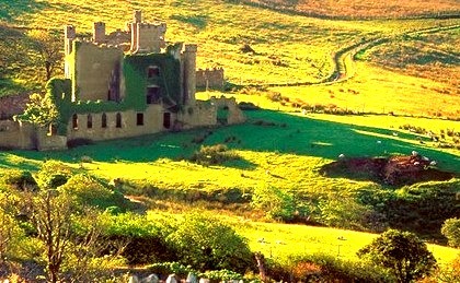 Medieval Beauty, Clifden Castle, Ireland