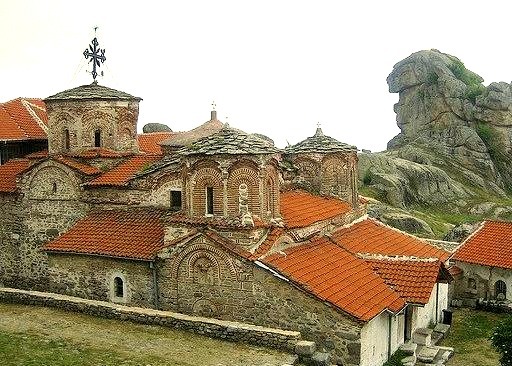 by Graham Spicer on Flickr.Treskavec monastery, near Prilep in Macedonia.