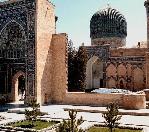 Guri Amir Mausoleum in Samarkand, Uzbekistan