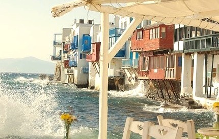 Seaside, Mykonos, Greece